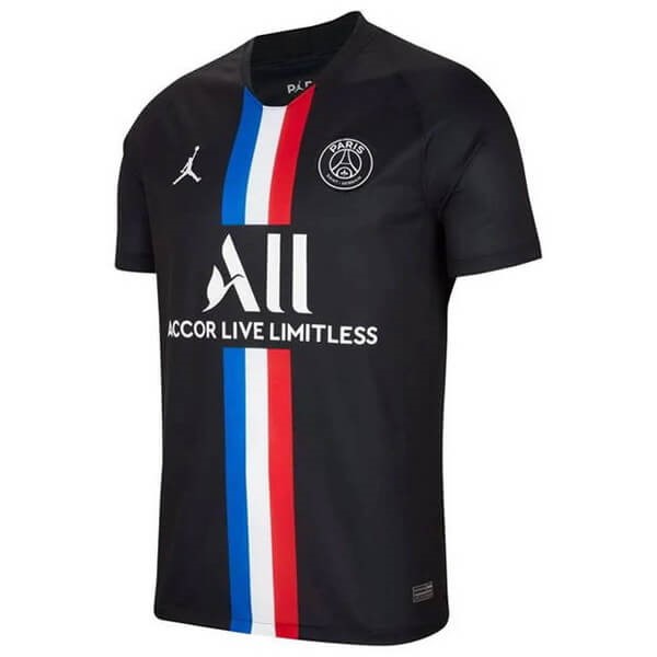 JORDAN Tailandia Camiseta Paris Saint Germain 4ª 2019-2020 Negro